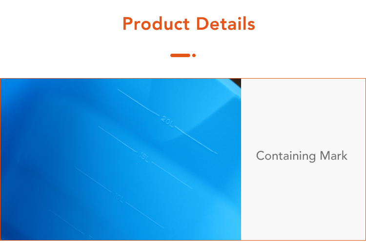 CT Polypropylene bucket - Cleanic Cleaning Equipment